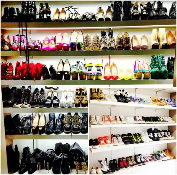 CL из 2NE1 потрясла всех своей коллекцией туфель на шпильке и кед