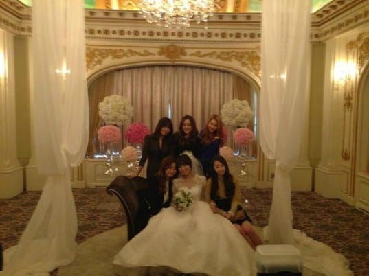 Фото со свадебной церемонии СонЕ + бонус фото Wonder Girls