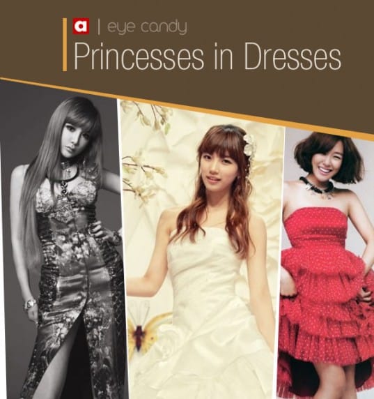 Привлекающие взгляд: Принцессы в платьях
