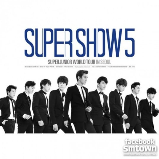 Участники Super Junior считают дни до 'Super Show 5'