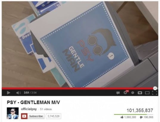 Клип Сая, “Gentleman” набрал 100 миллионов просмотров