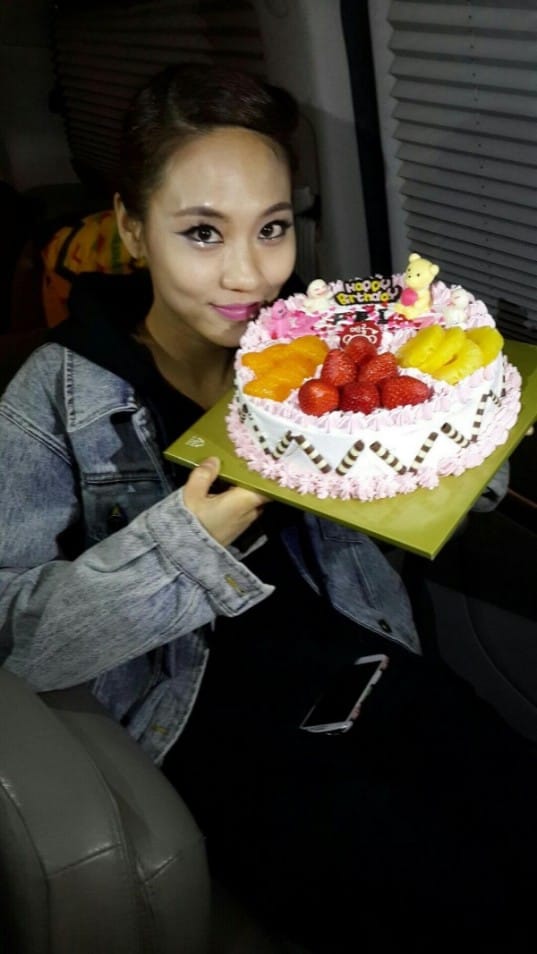 Фей из miss A отпраздновала свой день рождения