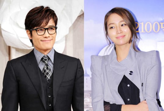 120819 Lee Byung Hun and Lee Min Jung
