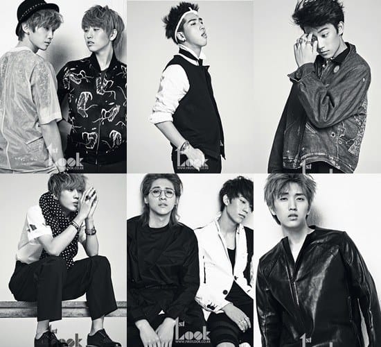 B1A4 для '1st Look's 'Backstreet Boys'