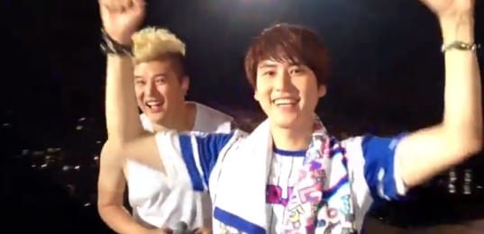 Кюхён из Super Junior создал аккаунт в YouTube и загрузил первое видео сапфирового океана в Токио Доум