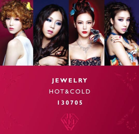 Jewelry показали обложку к своему предстоящему синглу ‘Hot & Cold’