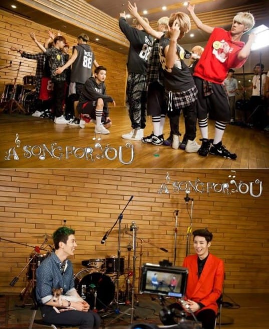 EXO и Но Мин У исполнят ваши желания на Global Request Show: A Song For You
