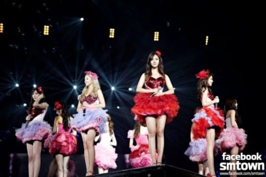 Girls' Generation провели волшебный концерт в Сингапуре