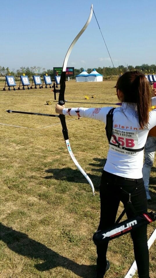 Сохён из 4minute получила серебряную медаль в соревнованиях по стрельбе из лука!