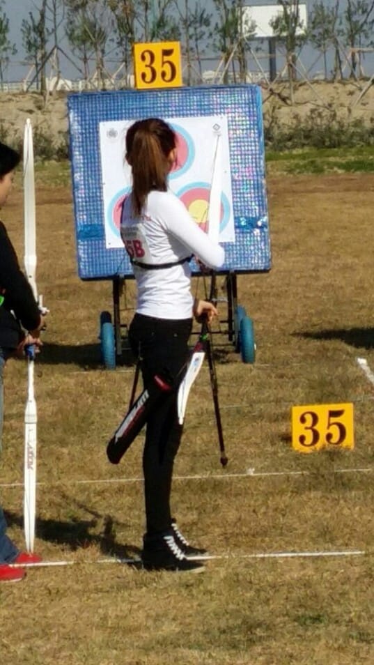 Сохён из 4minute получила серебряную медаль в соревнованиях по стрельбе из лука!
