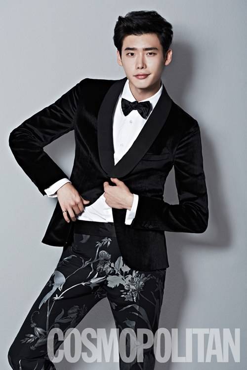 Ли Чон Сок позирует для обложки Cosmopolitan