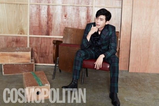 Ли Чон Сок позирует для обложки Cosmopolitan