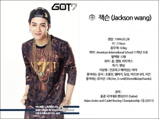 JYP Entertainment представили профили Джексона и Югёма из GOT7