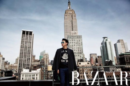 Рейн в образе завидного холостяка в новой фотосессии для Harper's Bazaar