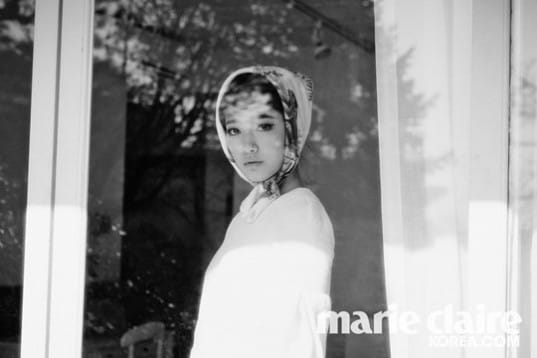 Пак Шин Хе предстала в образе своего идеала, Одри Хепберн, для журнала ‘Marie Claire’