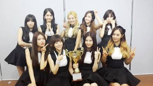 Песня Mr.Mr группы Girls' Generation получила приз на Show Champion