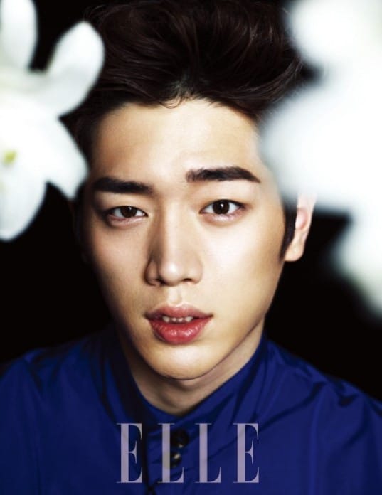 Цветочный мальчик Со Кан Джун на страницах Elle