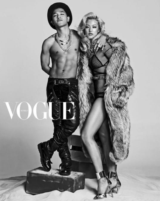 Тэян снял рубашку для фотосессии журнала Vogue