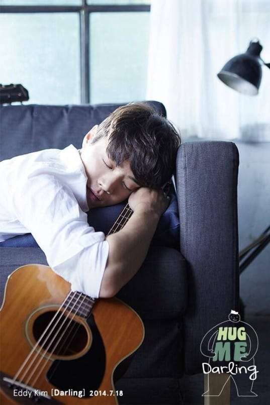 Спящий ангел Эдди Ким на тизер-фото к "Darling"