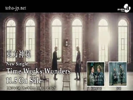 TVXQ выпустили 60-секундное видео для Time Works Wonders