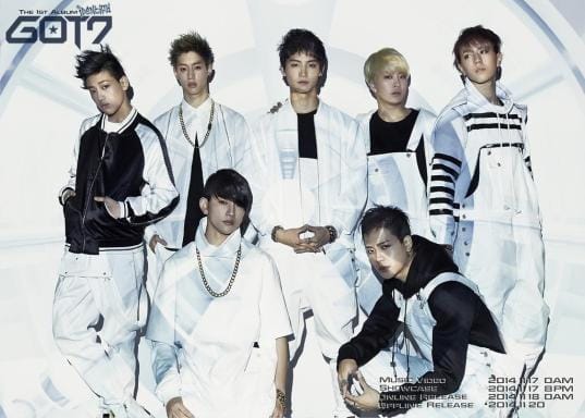 Первый студийный альбом GOT7 взорвал чарты по всей Азии