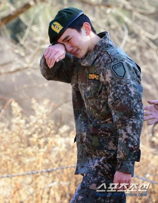 Трогательное возвращение актера Ю Сын Хо из армии
