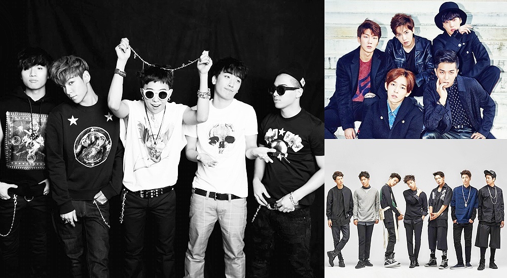 BIGBANG, WINNER и iKON вернутся на сцену в первой половине 2015 года
