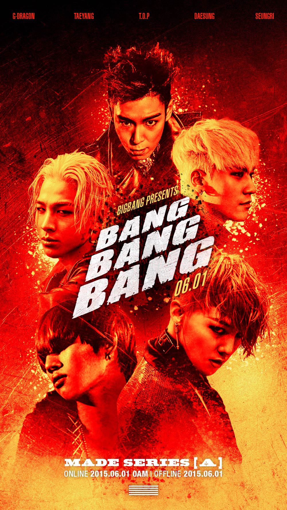 Bigbang bang bang bang. Big Bang группа. Обложка Bang Bang Bang BIGBANG. Группа большой взрыв. Big Bang poster.