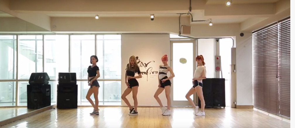 N555ine Muses A show off their sexy moves to Lip 2 Lip in new dance practice clip allkpop
