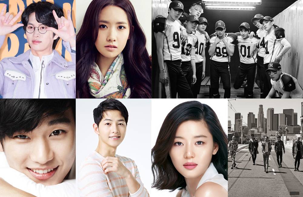 Самые популярные корейские знаменитости среди китайской аудитории