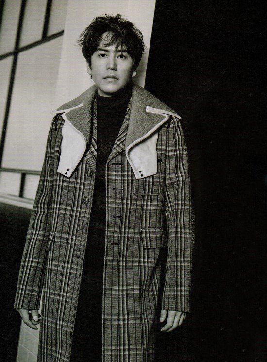 Кюхен (Super Junior) в фотосессии для журнала "Grazia"