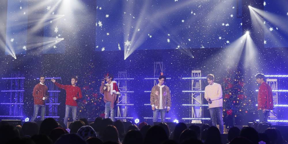 TEEN TOP провели рождественский концерт в Японии