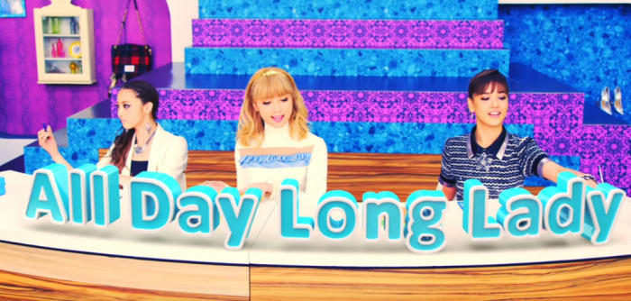 E-Girls выпускают новый красочный клип на "All Day Long Lady"