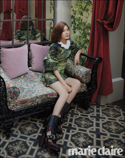 Элегантная Ким Ха Ныль на страницах журнала "Marie Claire"