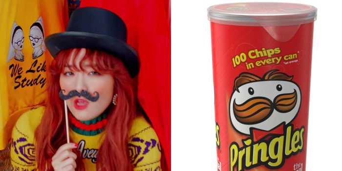 Сыльги оставила тайное послание для компании "Pringles"