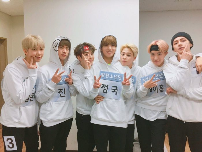 BTS стали главными распространителями спойлеров с "Idol Star Athletics Championships"