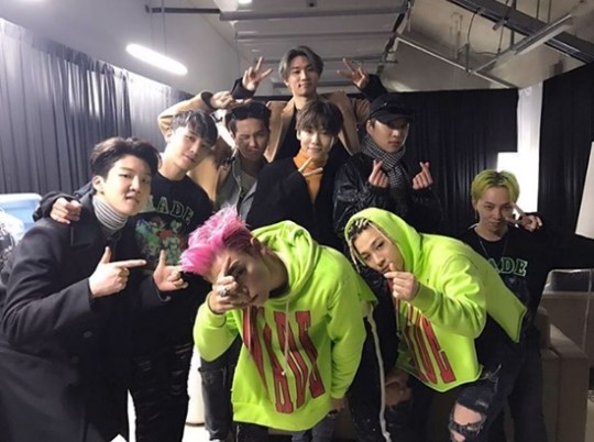 Артисты YG Entertainment на концертах BIGBANG