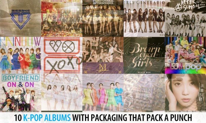 10 оригинальных упаковок к-поп альбомов