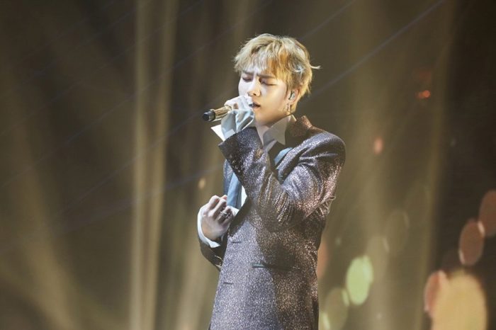C.JES Entertainment поделились фотографиями с сольных концертов Ким Дже Джуна