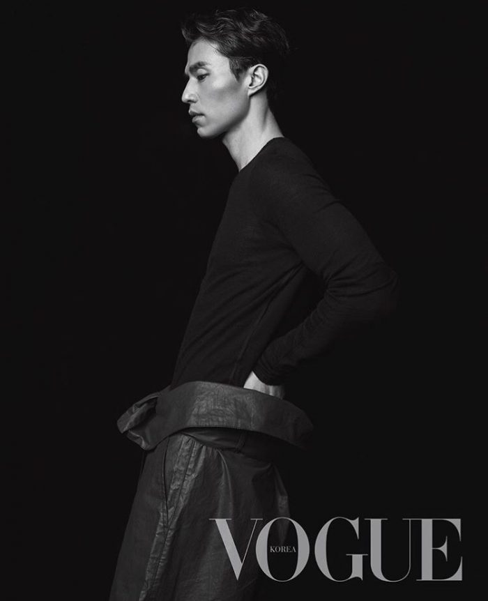 Ли Дон Ук в фотосессии для "Vogue"