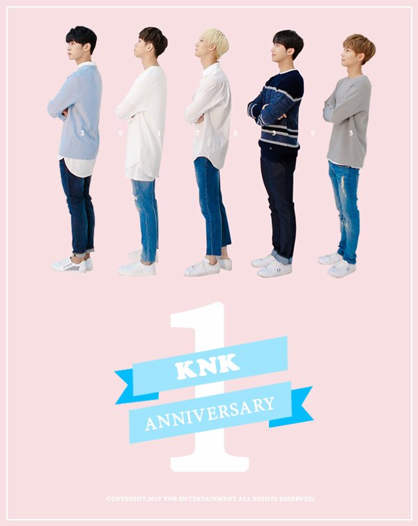 Первая годовщина KNK + приобретение официального цвета