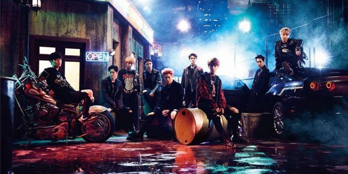 EXO попали в ТОР3 еженедельном чарте Oricon в Японии
