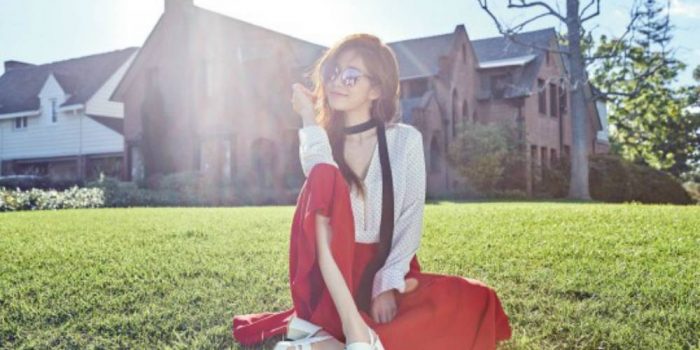 Ю Ин На позировала для апрельского выпуска модного журнала "Marie Claire"