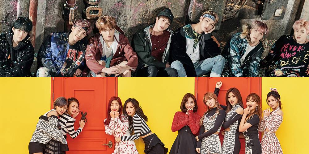 20 известных агентств Кореи выбрали две самые влиятельные К-поп группы