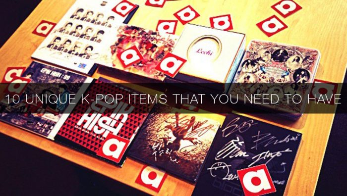 10 уникальных к-поп предметов, которые должен иметь настоящий фанат