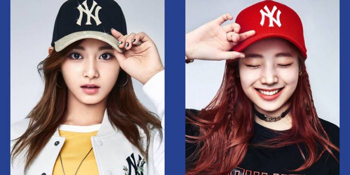 TWICE были выбраны в качестве рекламных моделей для MLB Korea
