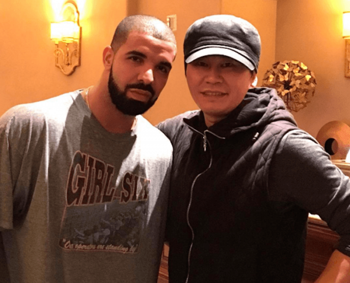 Американский исполнитель Drake подписался на Ян Хён Сока в Инстаграме