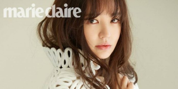 Юн Ын Хе на страницах "Marie Claire"