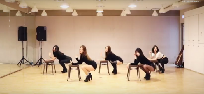 Brave Girls представили видео с танцевальной практикой для "Rollin"