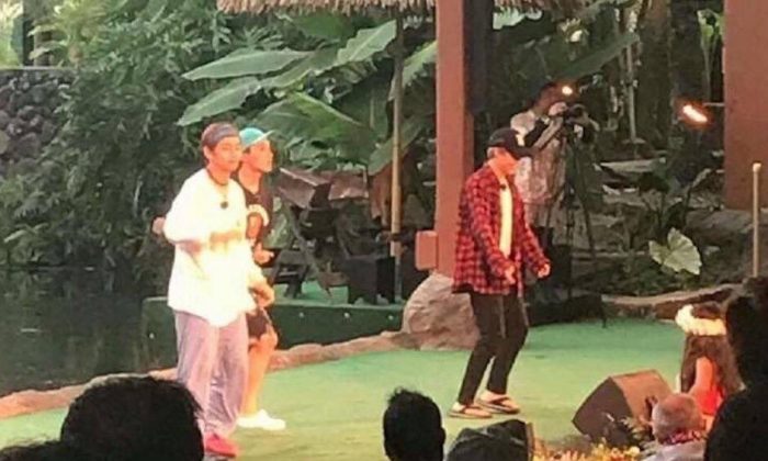 BTS учились танцевать традиционный танец Хула на Гавайях